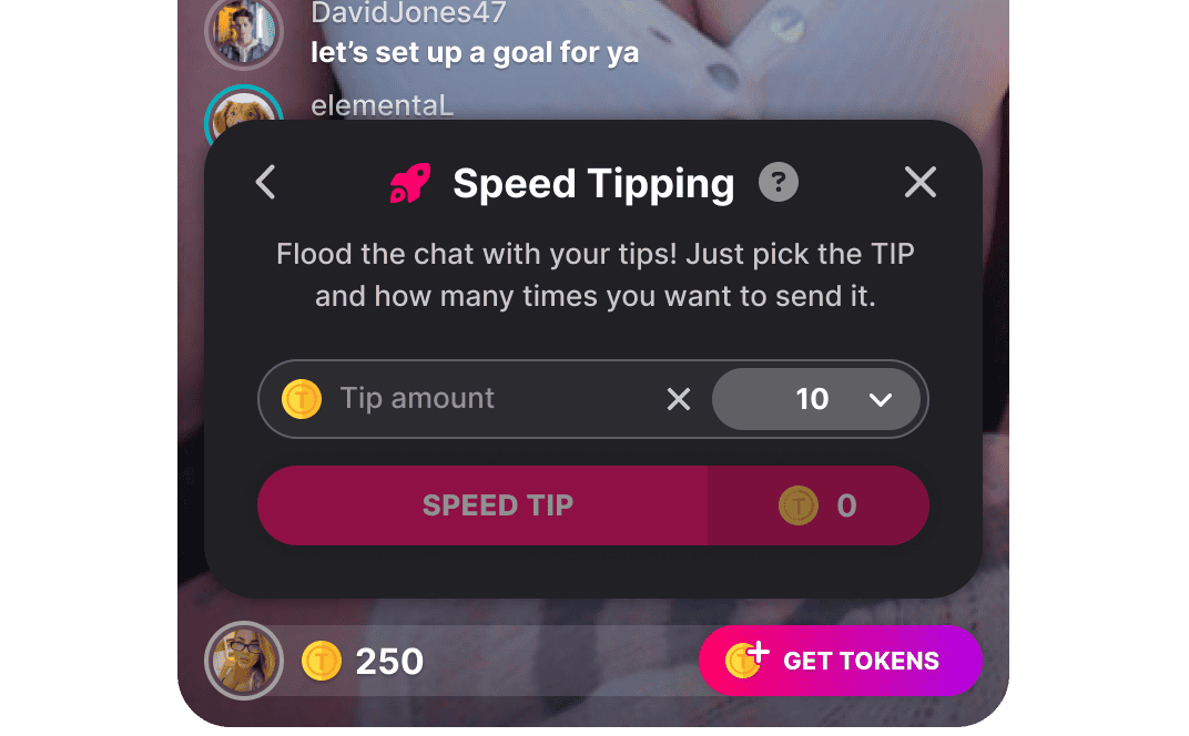 Speed Tipping