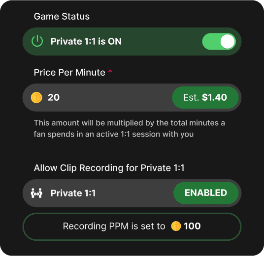 Introducing Private 1:1s on ePlay